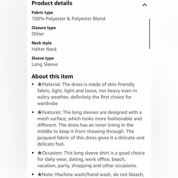 New Cute Medium Fall Lacey Dress - Picture 4 of 5